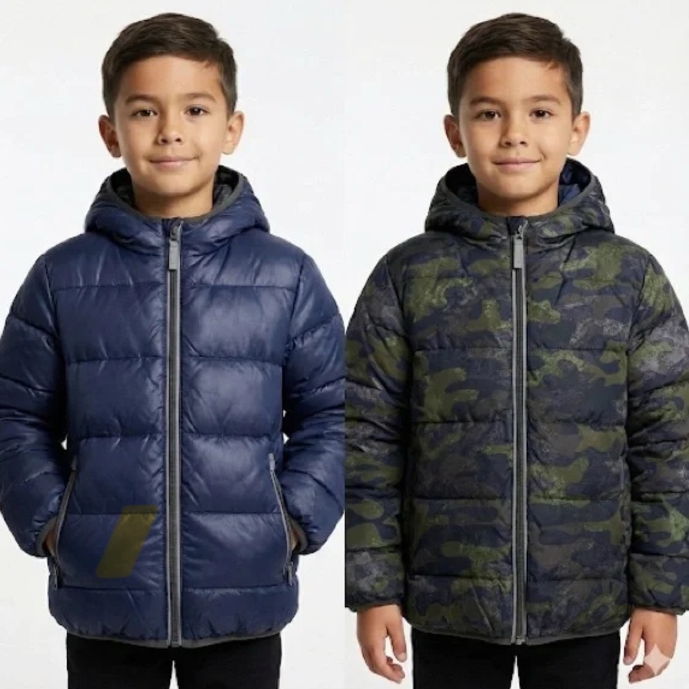 Hanna Andersson Reversible Puffer Coat